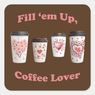 Schaltfläche Quadratischer Aufkleber