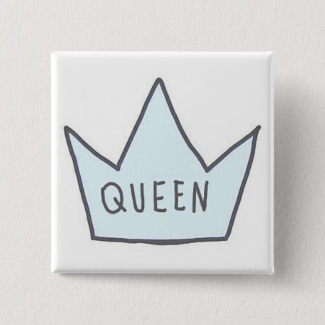 Schaltfläche "Queen" Button (Vorderseite)