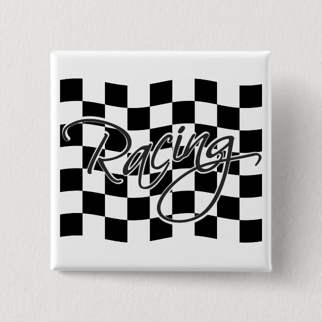 Schaltfläche Racing, anpassen Button (Vorderseite)