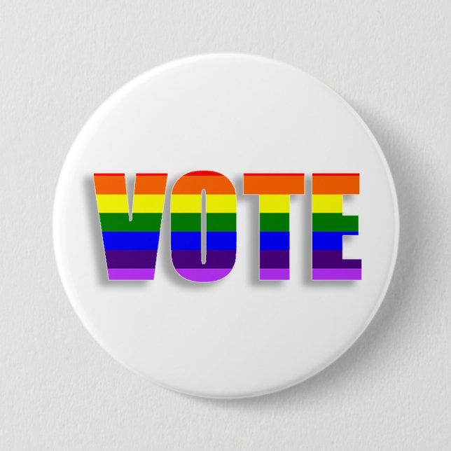 Schaltfläche "Rainbow LGBT" Button (Vorderseite)