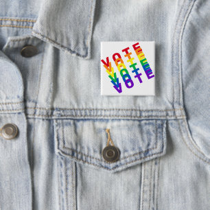 Schaltfläche "Rainbow Vote" Button