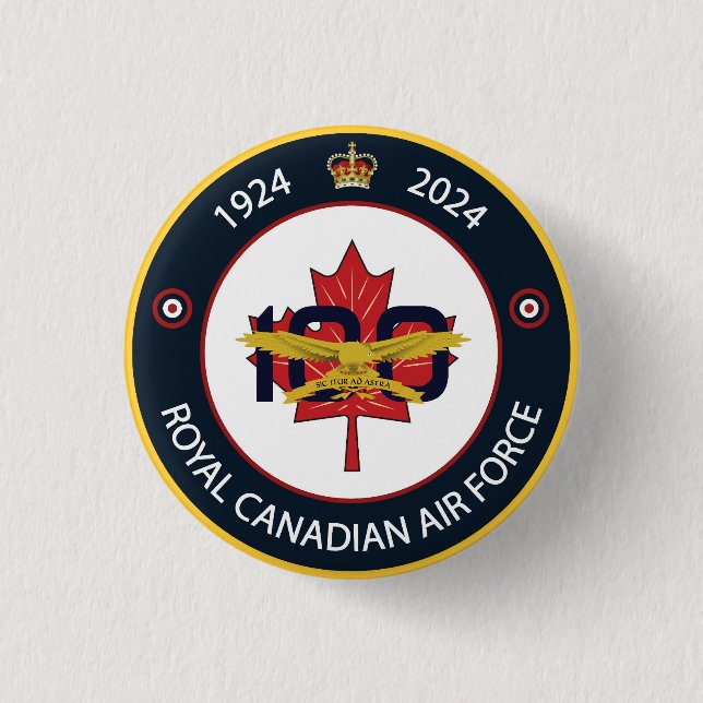 Schaltfläche RCAF 100 Button (Vorderseite)
