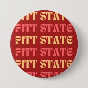 Schaltfläche "Red Pitt Staat Pitt Staat Game Day" Button