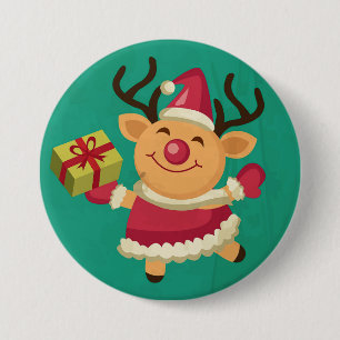 Schaltfläche "Reindeer tanzen" Button