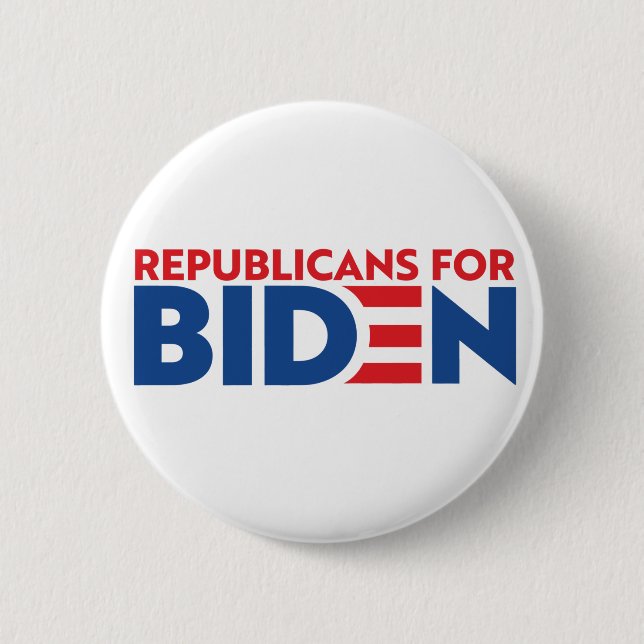 Schaltfläche "Republikaner für Biden-Kampagne" Button (Vorderseite)