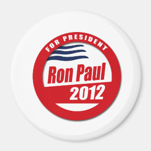 Schaltfläche Ron Paul 2012 Magnet