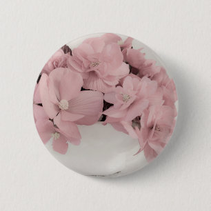 Schaltfläche "Rosa Begonias" Button