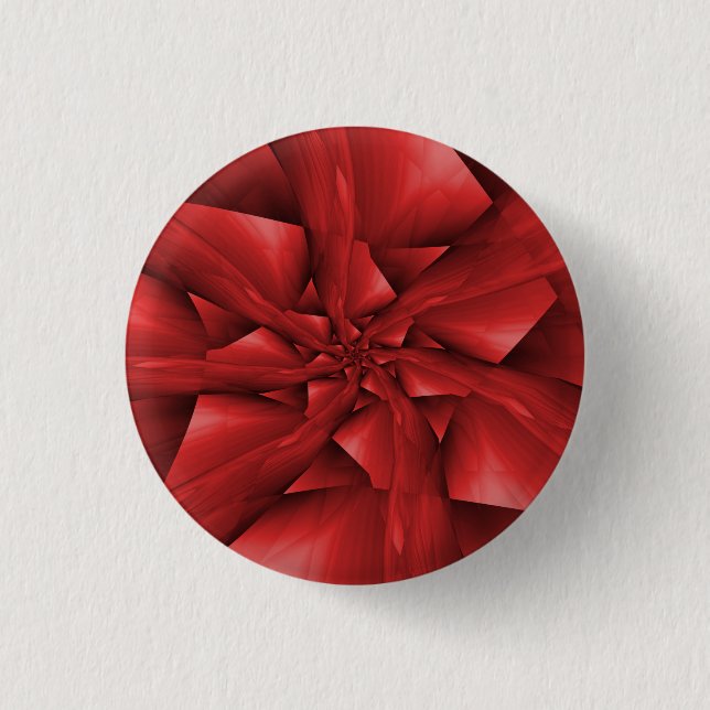 Schaltfläche Rote Spiralarme Button (Vorderseite)