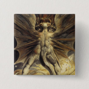 Schaltfläche Roter Drache Button