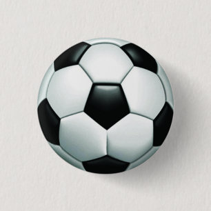 Schaltfläche "Runder Fußball-Rücken" Button