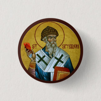 Schaltfläche Saint Spyridon Button