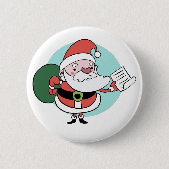 Schaltfläche Santa Claus Button (Vorderseite)