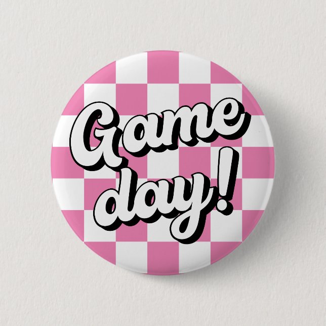 Schaltfläche "Schachbrett Board Game Day Uni" Button (Vorderseite)