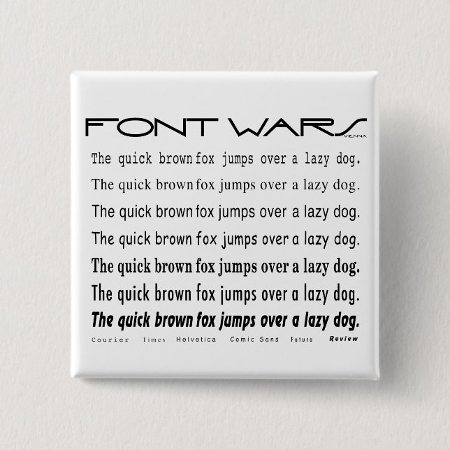 Schaltfläche "Schnellbraun" Button (Vorderseite)