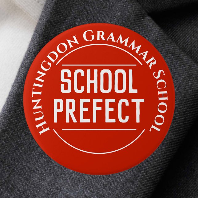 Schaltfläche Schulpräfektion Abzeichen Button (Von Creator hochgeladen)