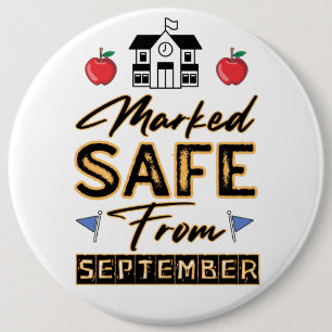 Schaltfläche "Sicher ab September" Button
