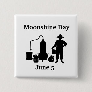 Schaltfläche "Silhouette des Mondscheins" Button