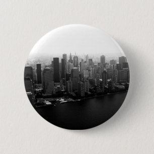Schaltfläche "Skyline Pinback" von New York Button