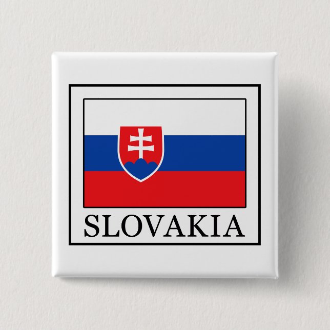 Schaltfläche Slowakei Button (Vorderseite)