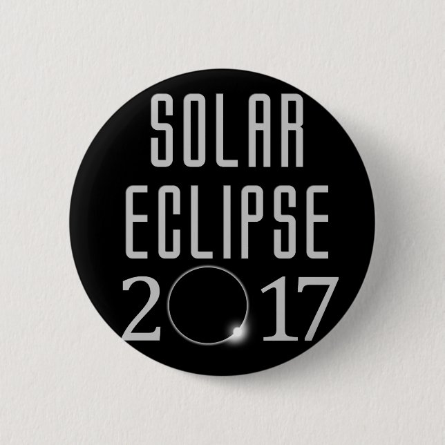 Schaltfläche Solar Eclipse 2017 Button (Vorderseite)