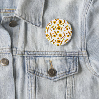 Schaltfläche Sonnenblumenweizen Button