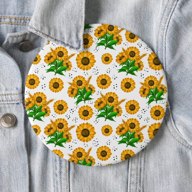 Schaltfläche Sonnenblumenweizen Button (Beispiel)