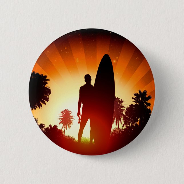 Schaltfläche Sonnenuntergang Button (Vorderseite)