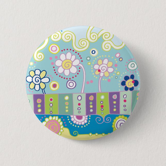 Schaltfläche "Sonnner Morgen" Button (Vorderseite)