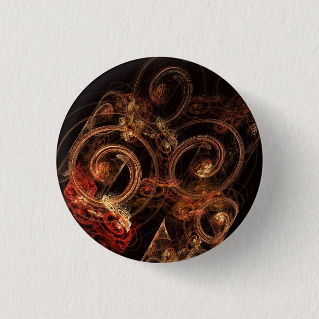 Schaltfläche "Sound of Music Abstrakt Art" (rund) Button (Vorderseite)