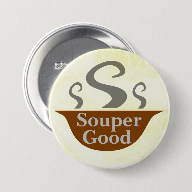 Schaltfläche "Soup Good" Button (Vorne & Hinten)