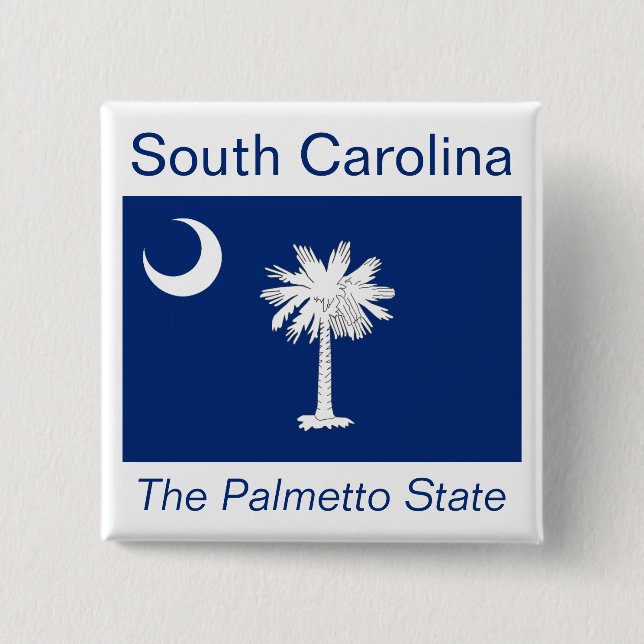 Schaltfläche "South Carolinian Flag" Button (Vorderseite)