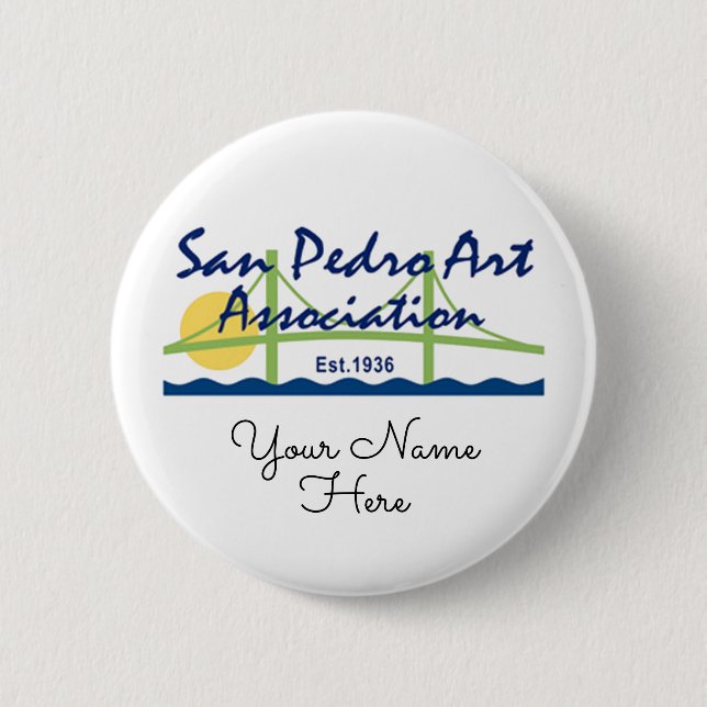 Schaltfläche - SPAA-Logo und Name Button (Vorderseite)