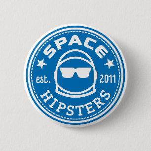 Schaltfläche "Space Hipsters" Button