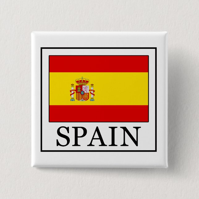 Schaltfläche Spanien Button (Vorderseite)