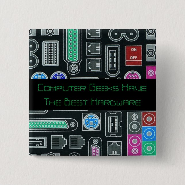 Schaltfläche "Spaß" des Computers Button (Vorderseite)