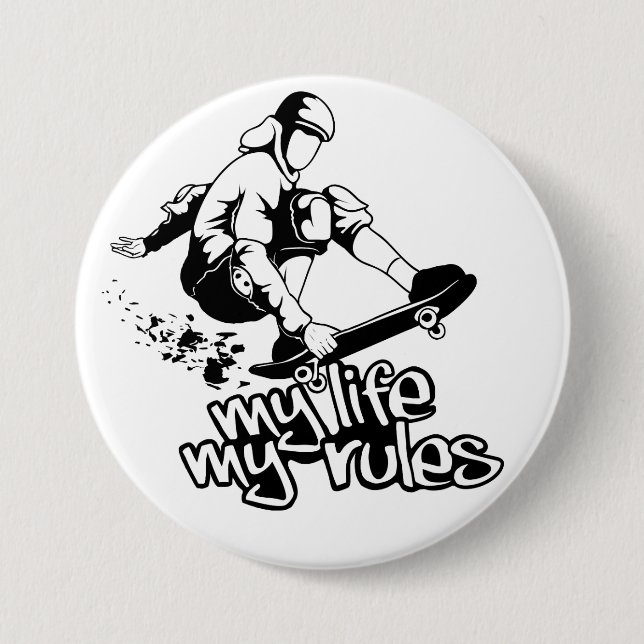 Schaltfläche "Spezielle Skateboard-Funktion" Button (Vorderseite)
