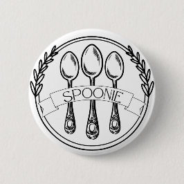 Schaltfläche "Spoonie Chronic Illusion Awareness" Button