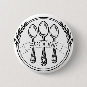 Schaltfläche "Spoonie Chronic Illusion Awareness" Button