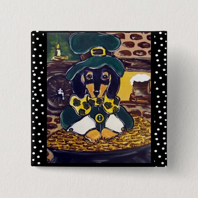 Schaltfläche St. Patty Button (Vorderseite)