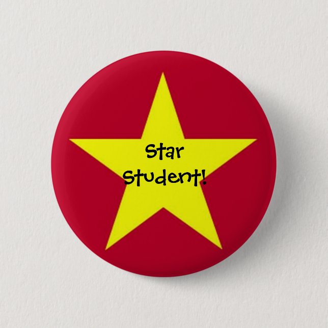 Schaltfläche "Star Student" Button (Vorderseite)