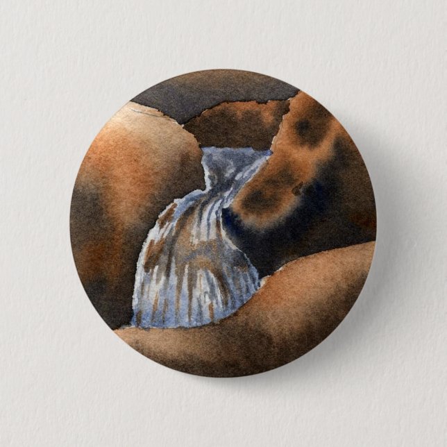 Schaltfläche Straßen, Flüsse und Seen Button (Vorderseite)