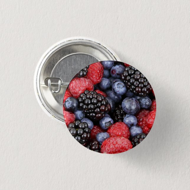 Schaltfläche "Summer Berries" Button (Vorne & Hinten)