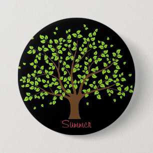 Schaltfläche "Summer Green Tree" Button