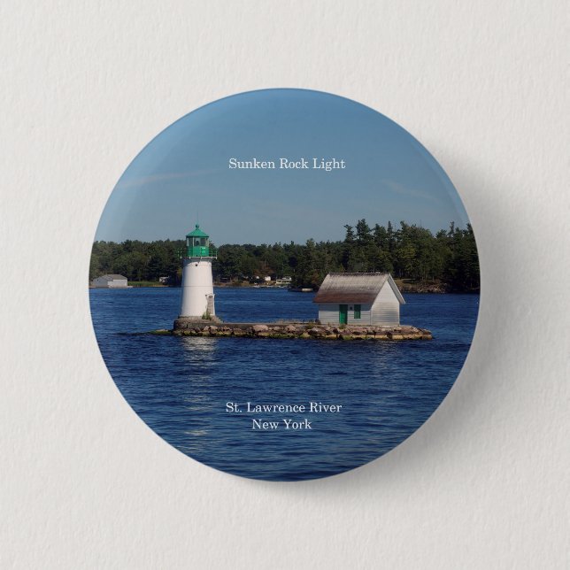 Schaltfläche "Sunken Rock Light" Button (Vorderseite)