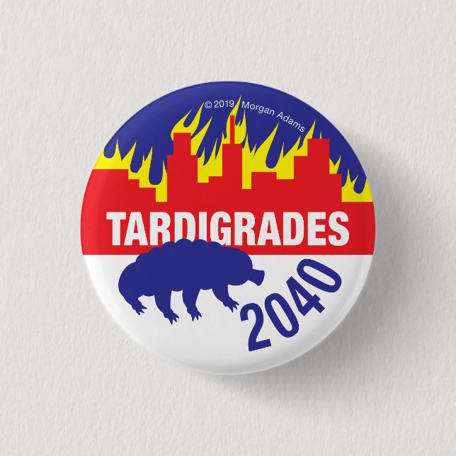 Schaltfläche Tardigrades 2040 Button (Vorderseite)