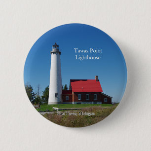 Schaltfläche Tawas Point Lighthouse Button