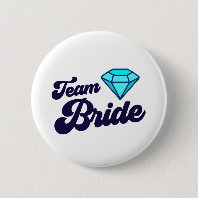 Schaltfläche Team Bride Button (Vorderseite)