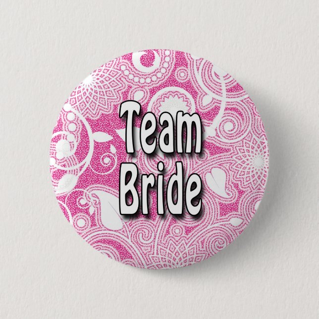 Schaltfläche: Team Bride Button (Vorderseite)