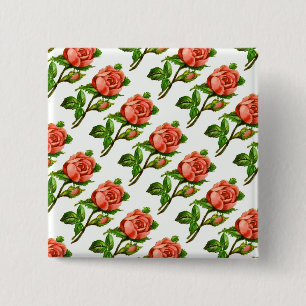 Schaltfläche "Tee-Party-Thema" für viktorianische  Button