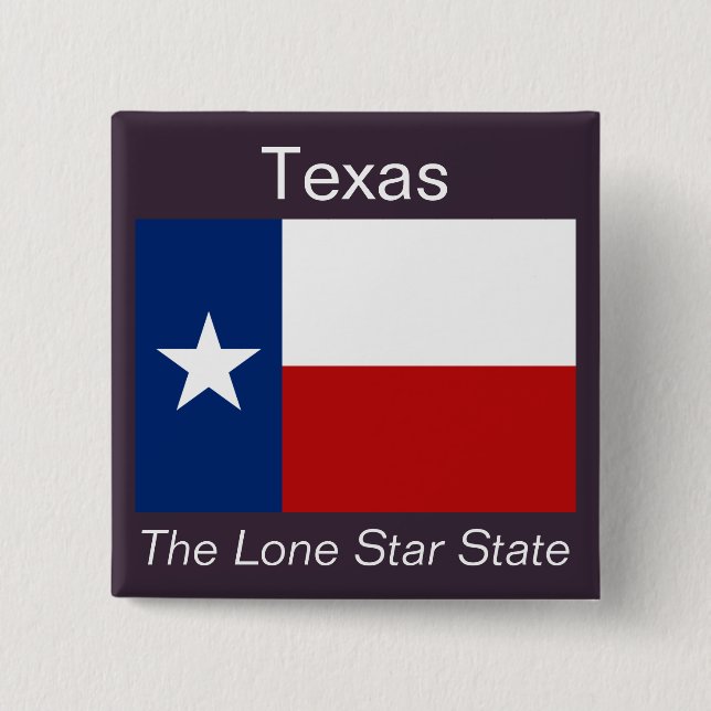 Schaltfläche Texan Flag Button (Vorderseite)